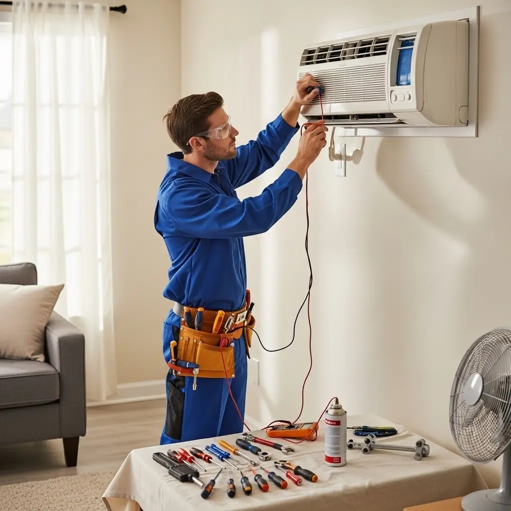 Bayrampaşa Termoteknik Termoteknik klima gaz dolumu ve bakım – Enerji verimliliği artırıldı. - Teknik servis örneği